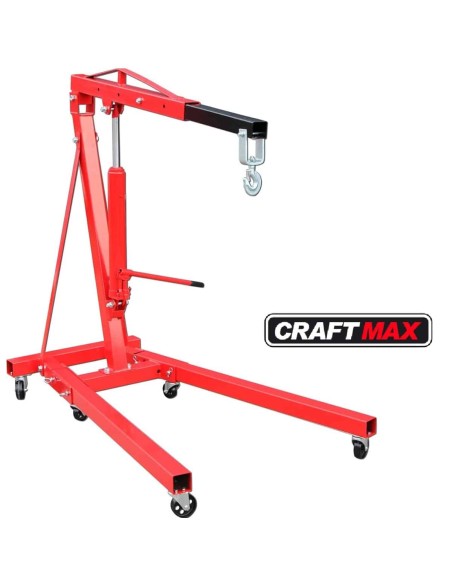 CRAFTMAX-LiftUP-2000kg-hydraulischer-Werkstattkran-zusammenklappbar-1
