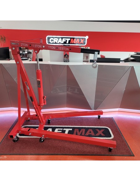 CRAFTMAX-2000kg-hydraulischer-Werkstattkran-zusammenklappbar-1