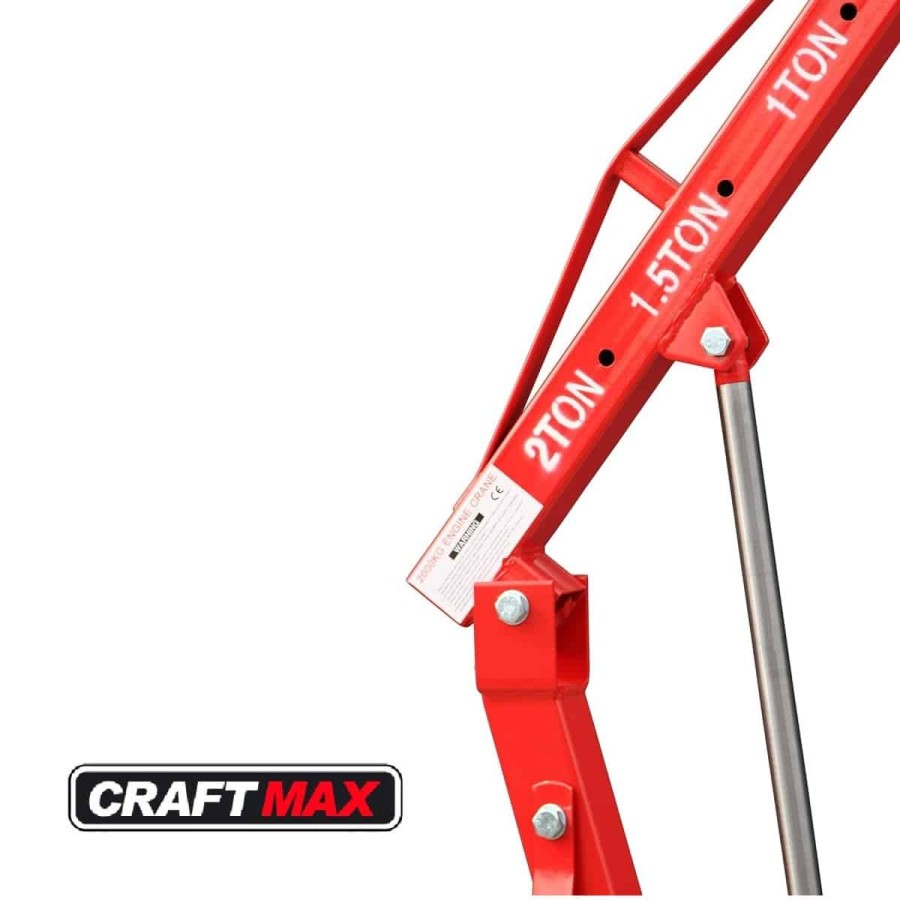CRAFTMAX-LiftUP-2000kg-hydraulischer-Werkstattkran-zusammenklappbar-3