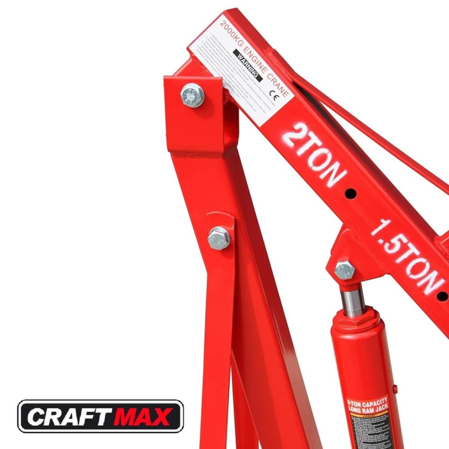 CRAFTMAX-LiftUP-2000kg-hydraulischer-Werkstattkran-zusammenklappbar-2