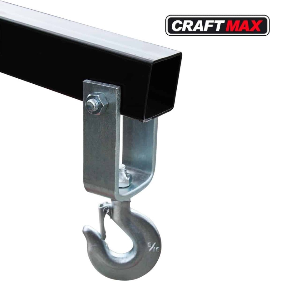 CRAFTMAX-LiftUP-2000kg-hydraulischer-Werkstattkran-zusammenklappbar-5