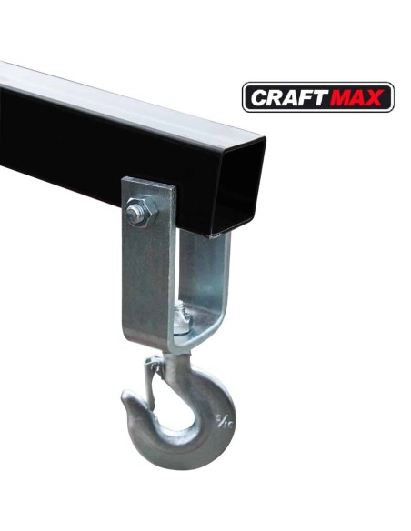 CRAFTMAX-LiftUP-2000kg-hydraulischer-Werkstattkran-zusammenklappbar-5