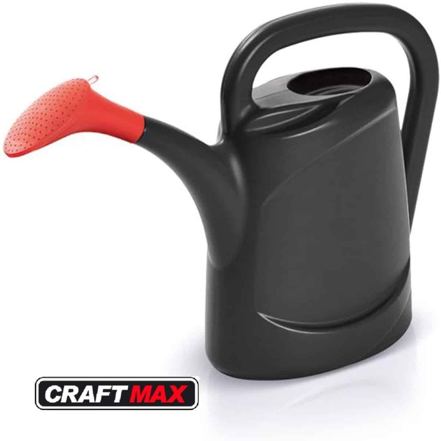 CRAFTMAX-10L-Giesskanne-mit-langem-Auslauf-Brausekopf-fuer-Industrie-Bau-Handwerk-und-Werkstatt-Chemikalien-resistent-1