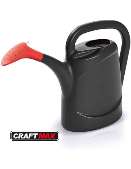CRAFTMAX-10L-Giesskanne-mit-langem-Auslauf-Brausekopf-fuer-Industrie-Bau-Handwerk-und-Werkstatt-Chemikalien-resistent-1