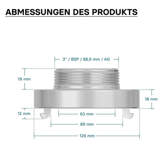 STORZ-Kupplung-3-Zoll-B-75mm-Festkupplung-mit-Aussengewinde-3-8745mm-aus-Aluminium-7