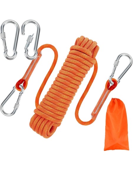 CRAFTMAX-Outdoor-Sicherheitsseil-10m-Nylon-Seil-10mm-statisches-Kletterseil-Rettungsseil-Feuerrettungsseil-fuer-Arbeiten-in-der-