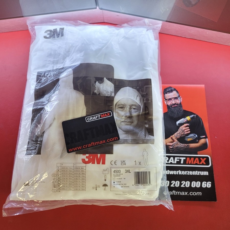 3M®-4500WS-Schutzanzug-4500-Weiss-XXL