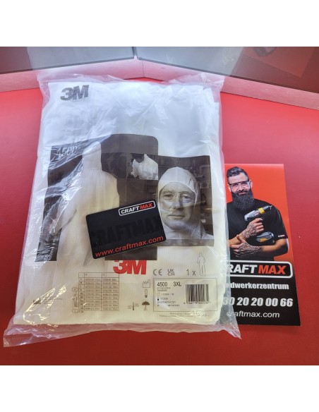3M®-4500WS-Schutzanzug-4500-Weiss-XXL