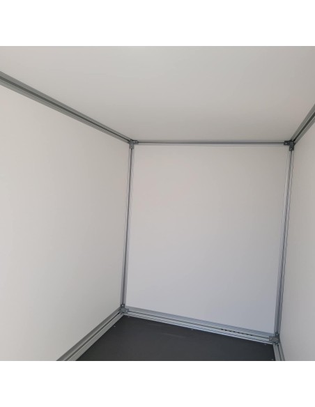 CRAFTMAX-P-BOX-Plywood-Kofferanhaenger-gebremst-1300kg-Rampe-Abstellstuetzen-255×132x154cm-7