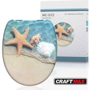 Toilettenbrille-Seestern-hochwertige-Qualitaet-Elegantes-Design
