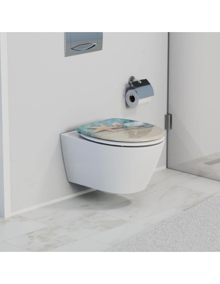 WC-Sitz-Seestern-Muschel-Luxus-Elegantes-Design