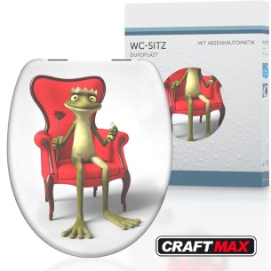 Toilettenbrille-Frosch-Koenig-hochwertige-Qualitaet-Elegantes-Design