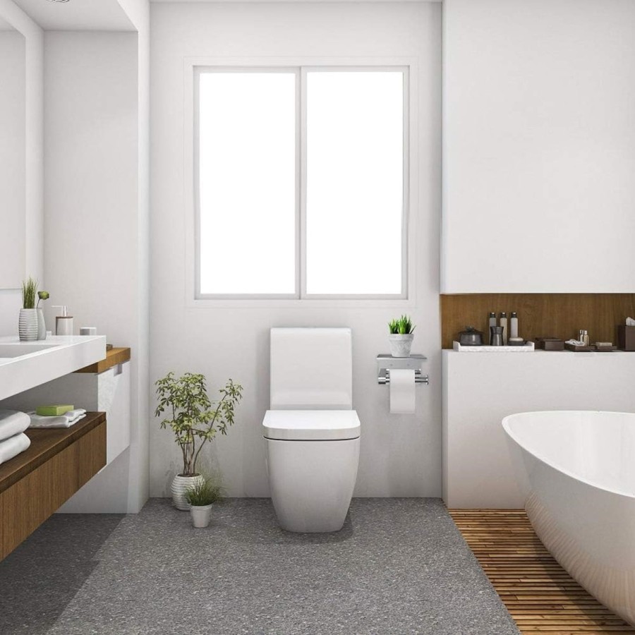 Edelstahl-Toilettenpapierhalter-mit-Handy-Ablage-selbstklebend-ohne-bohren-Klopapierhalter-2
