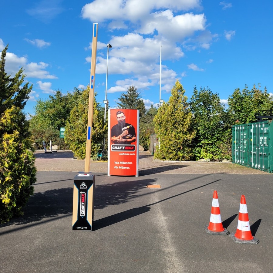 CRAFTMAX-Automatische-Parkplatz-Schranke-bis-6m-Fernbedienung-LED-Beleuchtung-einstellbare-Armgeschwindigkeit-SMART-Cloud-2