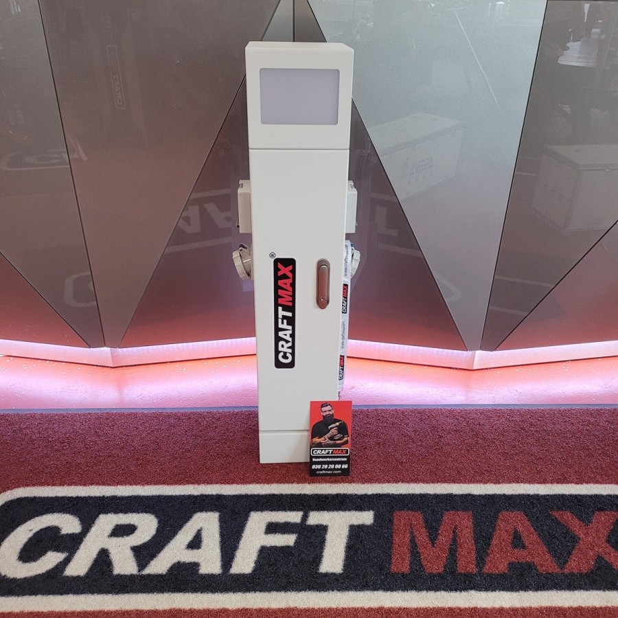 CRAFTMAX-Energiesaeule-mit-4-Steckdosen-220V-16A-Edelstahlgehaeuse-mit-LED-Beleuchtung-Smart-Payment-H-100cm-1