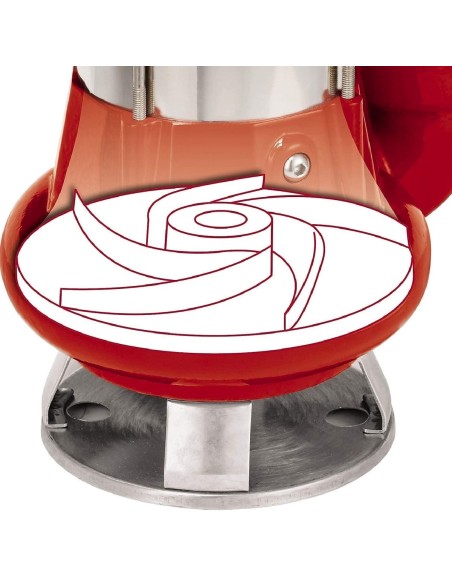 CRAFTMAX-Schmutzwasserpumpe-1300W-O40mm-Fremdkoerper-23.000-Lh-Foerderleistung-Cutter-Schwimmerschalter-6
