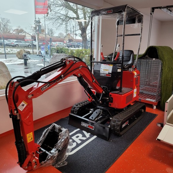 CRAFTMAX-Mini-Kettenbagger-Schwenkarm-Fahrwerksbreite-verstellbar-850kg-1