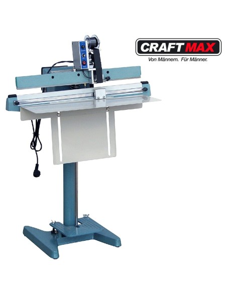 CRAFTMAX-Industrie-Impuls-Folienschweissgeraet-Standfuss-Pedalbedienung-Schweissbalkenlaenge-600mm-Nahtbreite-10mm