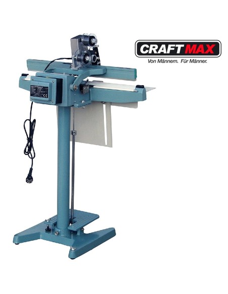 CRAFTMAX-Industrie-Impuls-Folienschweissgeraet-Standfuss-Pedalbedienung-Schweissbalkenlaenge-600mm-Nahtbreite-10mm-bestes