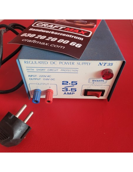Avanti-NT35-Power-Supply-3.5A-Netzteil-138V-Funktechnik-Amateur-Funk-Funkgeraet-2