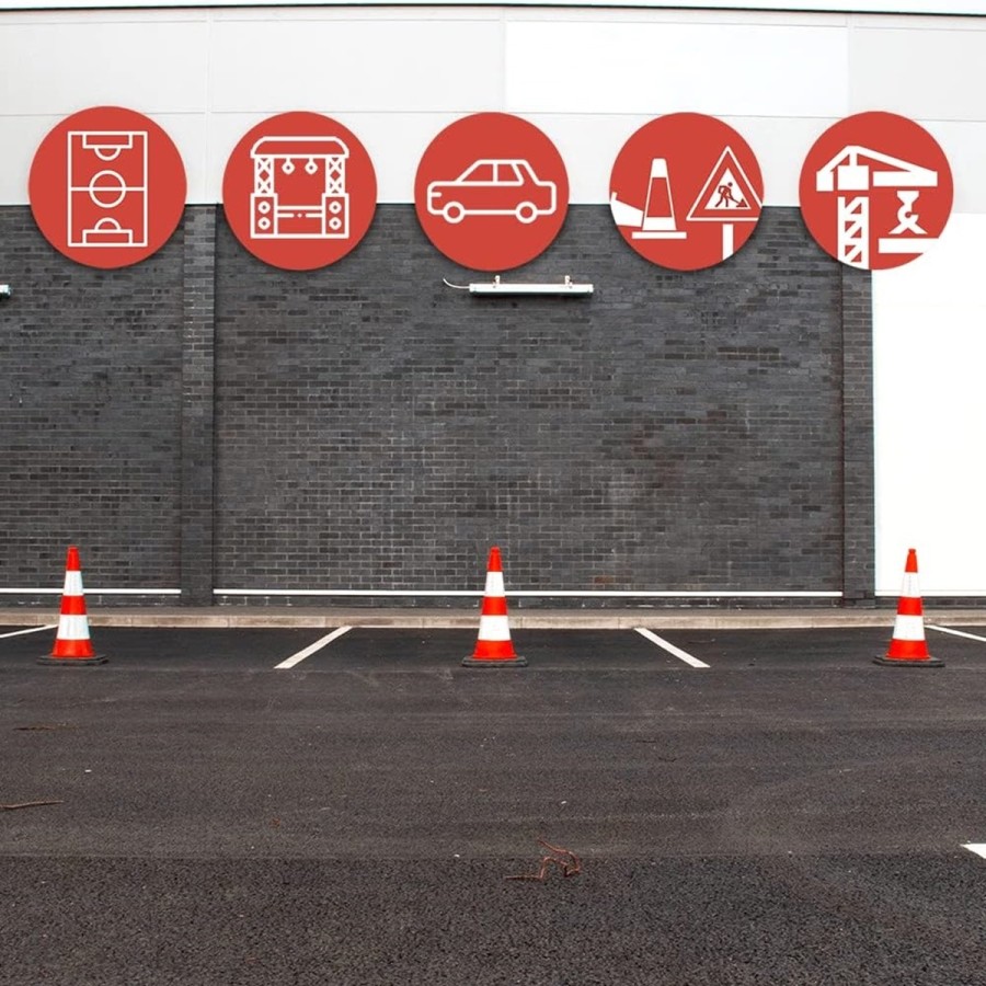 Verkehrsleitkegel-Verkehrshuetchen-Verkehrskegel-75cm-hohe-Pylonen-mit-Reflektor-7
