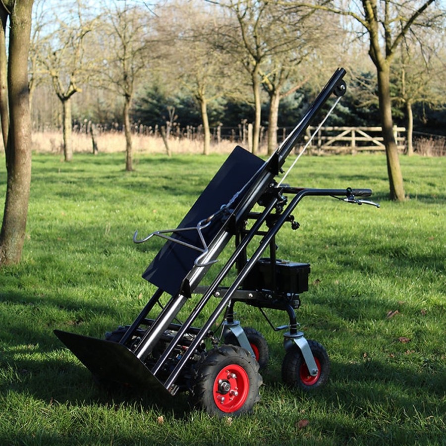 Elektrische-Sackkarre-Rueckwaertsgang-ElektroTransportkarre-350W-Elektromotor