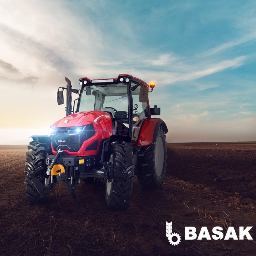BASAK-Traktor-Red-Power-5120-115PS-Deutz-Motor-TCD3.6-EU-Klasse-IV-Allrad-Automatische-Sperre-von-ZF-6