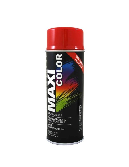 RED-rot-Farbspray-Lackspray-glaenzend-400ml-RAL3020-Verkehrsrot