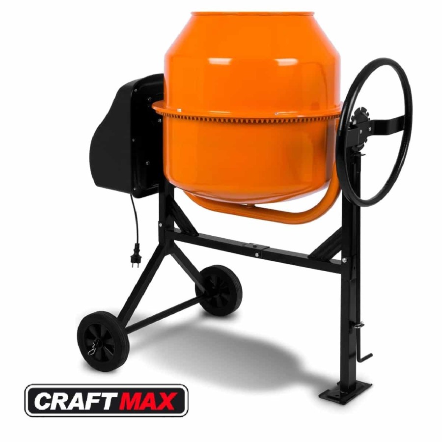 CRAFTMAX-Mischmaschine-140Liter-550Watt
