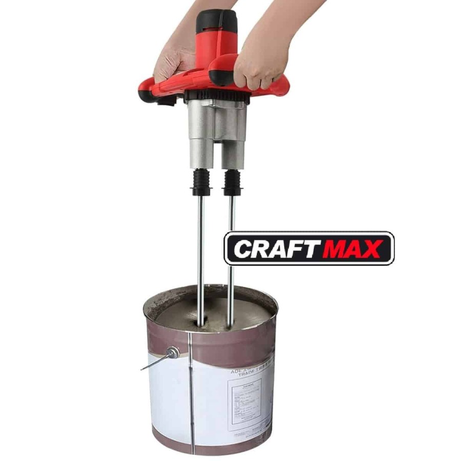 CRAFTMAX-Doppelruehrwerk-Mixer-2500Watt-fuer-Farbe