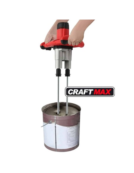CRAFTMAX-Doppelruehrwerk-Mixer-2500Watt-fuer-Farbe