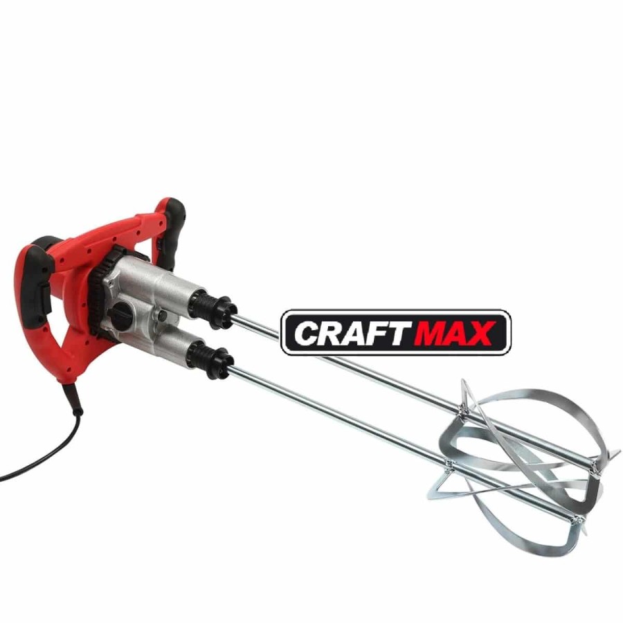 CRAFTMAX-Doppelruehrwerk-Mixer-2500Watt-fuer-Moertel