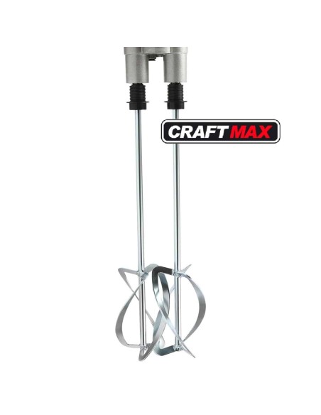 CRAFTMAX-Doppelruehrwerk-Mixer-2500Watt-fuer-Spachtel