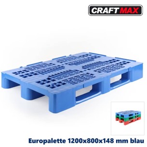 Europalette-Kunststoff-farbig-blau