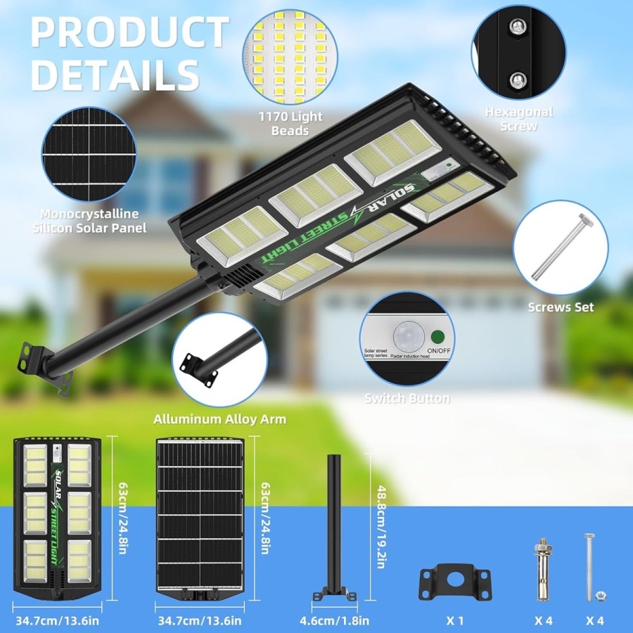 1200W-Solar-Strassenlampe-Flutlicht-6500K-1170-LEDs-Solarlampe-mit-Bewegungsmelder-Fernbedienung-2