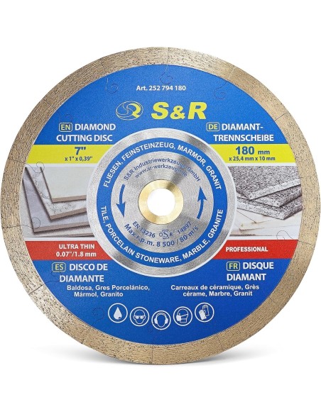Diamantscheibe-18cm-18mm-extra-duenn-Trennscheibe-fuer-Fliesen-Porzellan-Keramik-Feinsteinzeug-Granit-Marmor-fuer-Tischsaege-Fli