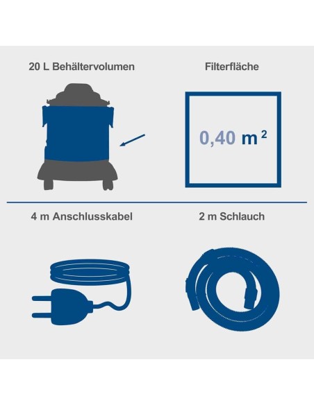 Nass-und-Trockensauger-1200W-20L-Werkstatt-Handwerk-5
