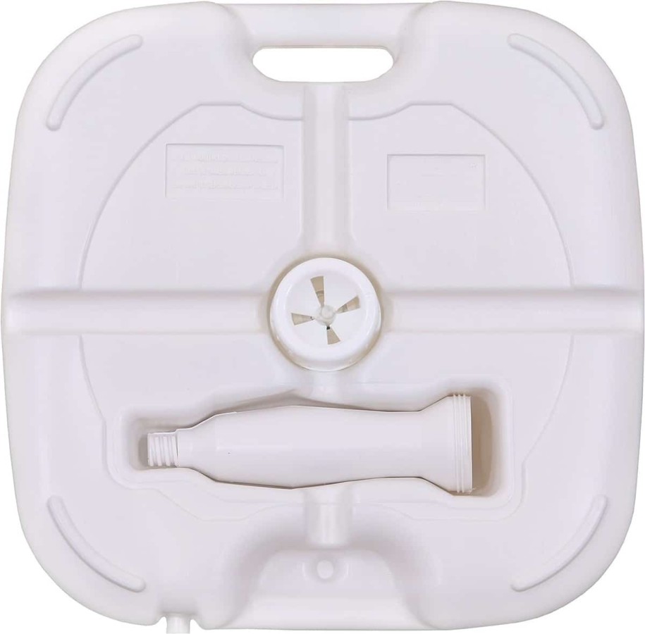 Sonnenschirm-Staender-20-L-weiss-Kunststoff-09-kg-mit-Sand-oder-Wasser-befuellbar-5