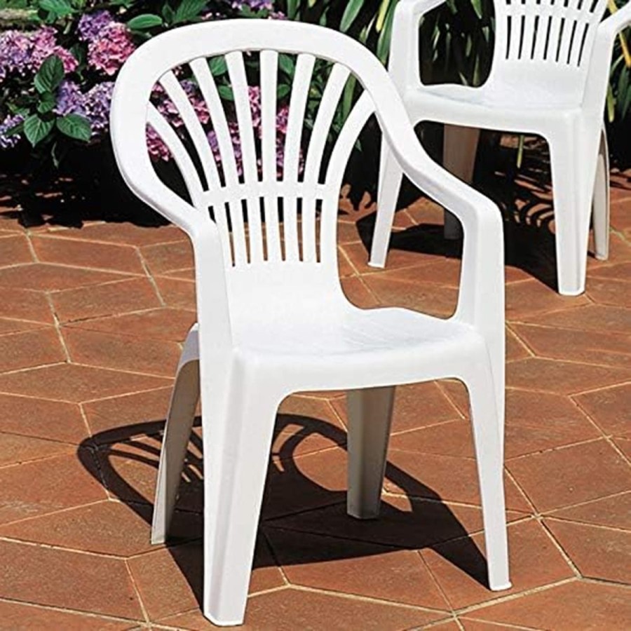 Gartenstuhl-stapelbarer-Partystuhl-mit-hoher-Rueckenlehne-Kunststoff-Monoblock-2