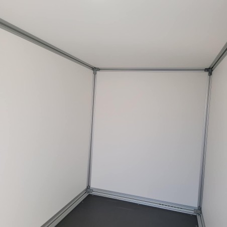 CRAFTMAX-P-BOX-Plywood-Kofferanhaenger-gebremst-1300kg-Rampe-Abstellstuetzen-255×132x154cm-7