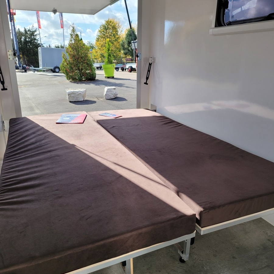 CRAFTMAX-OffRoad-Camping-Anhaenger-1300kg-Einachs-3.00x1.50x1.80m-mit-Klappe-nach-oben-Fenster-Tuer-100kmh-19