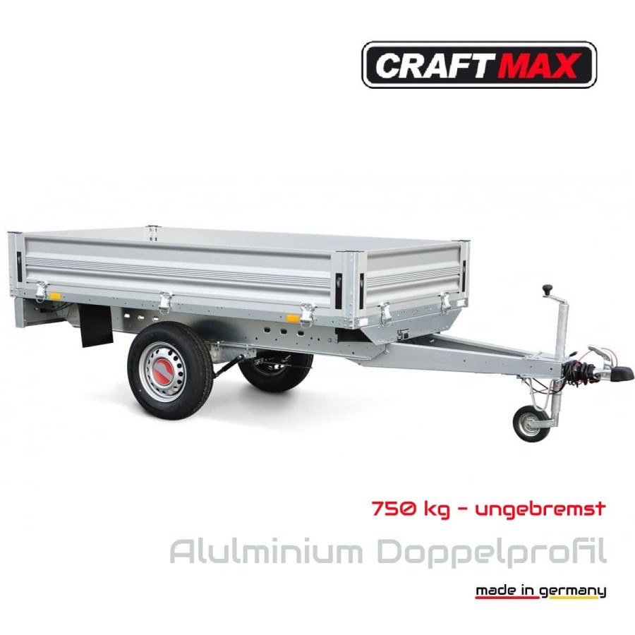 CRAFTMAX-ALU-line-750kg-Pritsche-Einachser-ungebremst-210x128x35cm