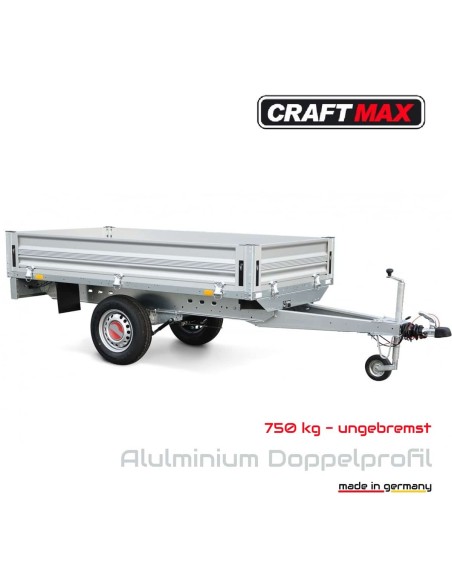 CRAFTMAX-ALU-line-750kg-Pritsche-Einachser-ungebremst-210x128x35cm