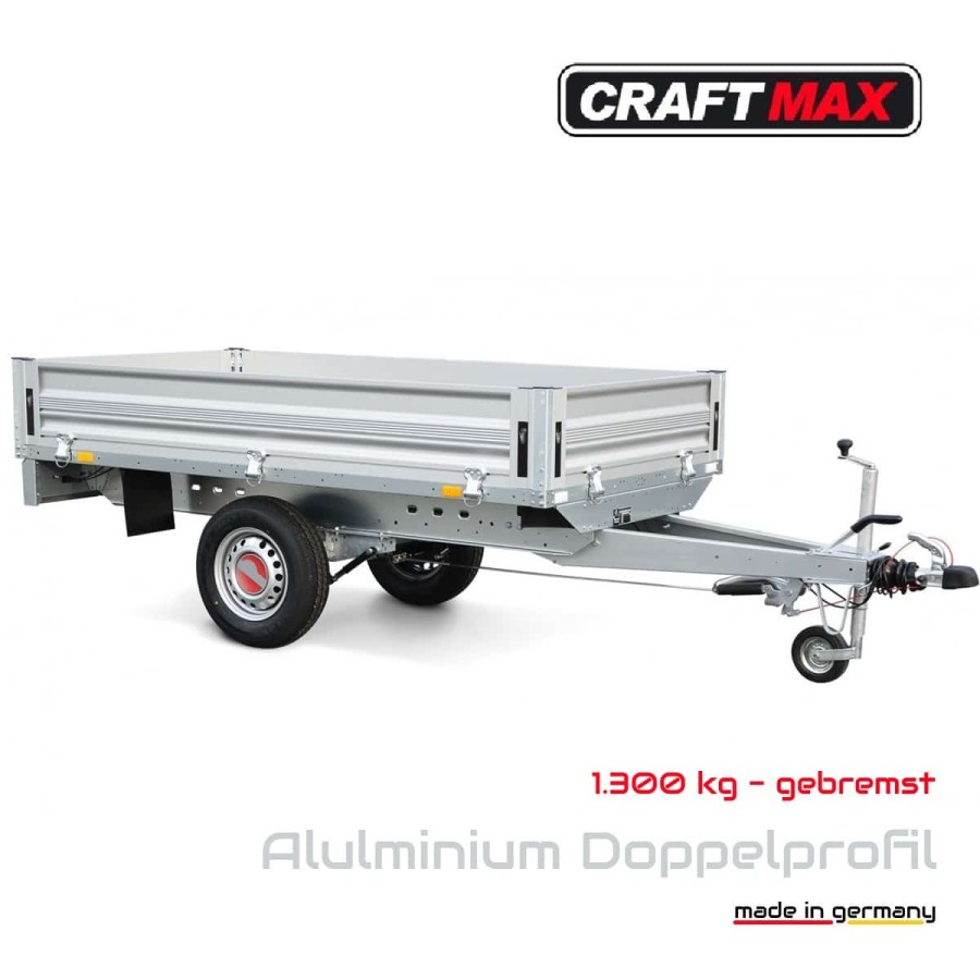 CRAFTMAX-ALU-line-1300kg-Pritsche-Einachser-gebremst-251x128x35cm