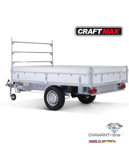 CRAFTMAX-Diamant-line-Pritsche-Einachser-mit-Leitergestell-210x128x35cm