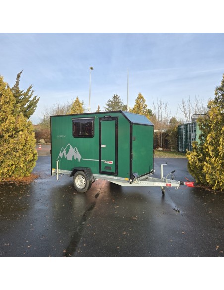 CRAFTMAX-OffRoad-Camping-Anhaenger-1300kg-Einachs-3.00x1.50x1.80m-mit-Klappe-nach-oben-Fenster-Tuer-100kmh-14