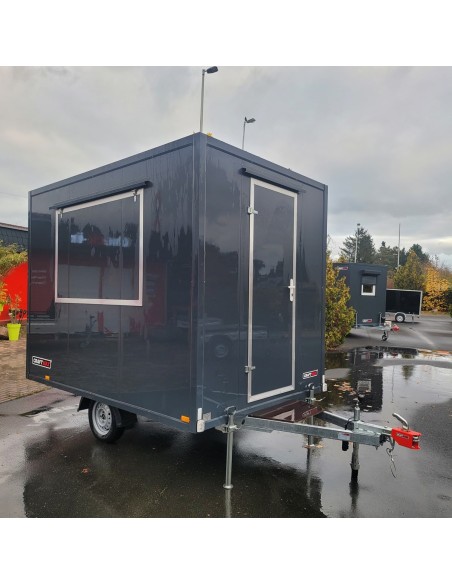 CRAFTMAX-Verkaufsanhaenger-Foodtruck-750-2.97x1.95x2.18m-Thermo-Sandwichpanele-seitliche-Verkaufsklappe-2