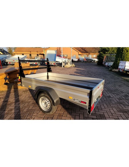 CRAFTMAX-BUDGET-Kastenanhaenger-mit-V-Deichsel-ALU-Bordwaenden-80cm-H-Gestell-aus-gepulvertem-Stahl-750-Kg-ungebremst-2