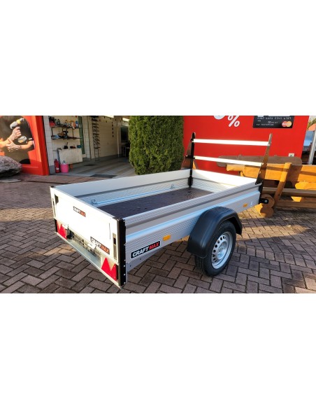 CRAFTMAX-BUDGET-Kastenanhaenger-mit-V-Deichsel-ALU-Bordwaenden-80cm-H-Gestell-aus-gepulvertem-Stahl-750-Kg-ungebremst-5