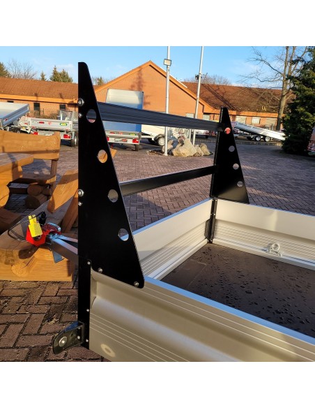 CRAFTMAX-BUDGET-Kastenanhaenger-mit-V-Deichsel-ALU-Bordwaenden-80cm-H-Gestell-aus-gepulvertem-Stahl-750-Kg-ungebremst-3